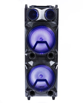 Longstar LP-FY212 2x 12" 8000W Sound System PA DJ Bluetooth Speaker